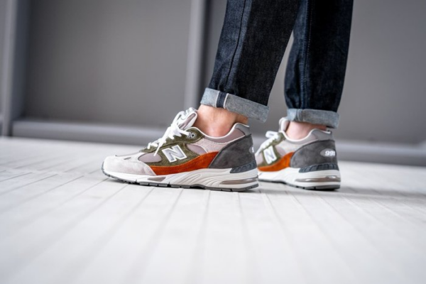 Giày New Balance 991 Made In England 'Nu Block Tan' M991NGO - Ảnh 6