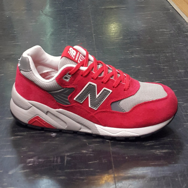 Giày New Balance 580 Grey Red MRT580RD - Ảnh 2