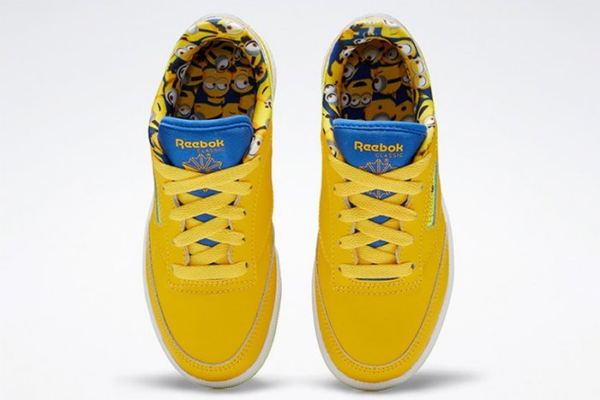 Giày Reebok Illumination's Minions x Club C 85 J 'Minions' FX3352 - Ảnh 6