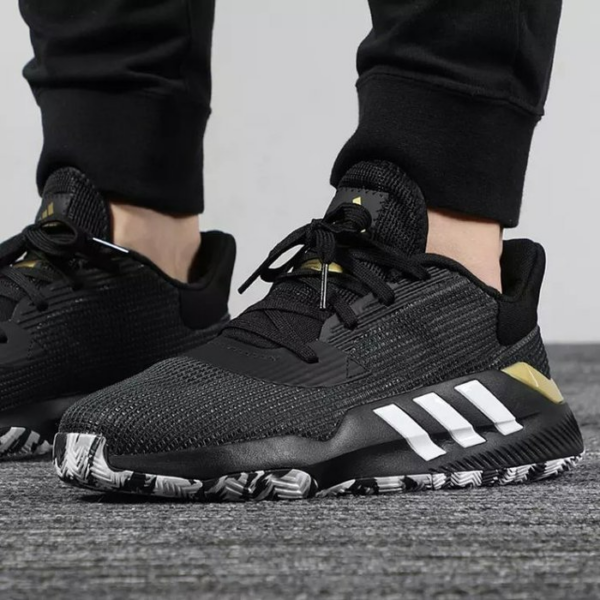 Giày Adidas Pro Bounce 2019 Low GCA 'Black Gold Mint' EF8793 - Ảnh 7