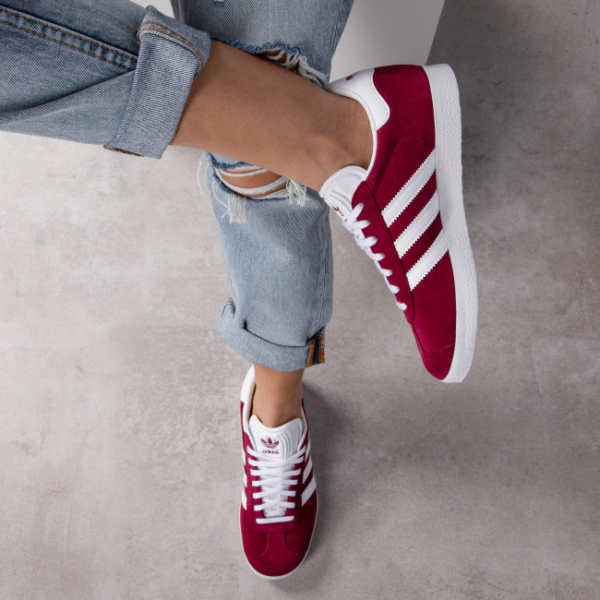 Giày Adidas Gazelle 'Collegiate Burgundy' B41645 - Ảnh 3