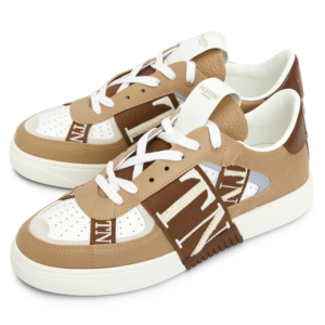 Giay Valentino Logo Band 'Brown' S0C58CSP-74K