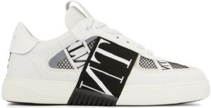 Giay Valentino Logo Band 'White' S0C58SWF-Q1X