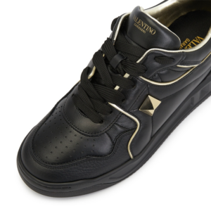 Giay Valentino Metallic One Stud 'Black' S0E71RUS-ED6