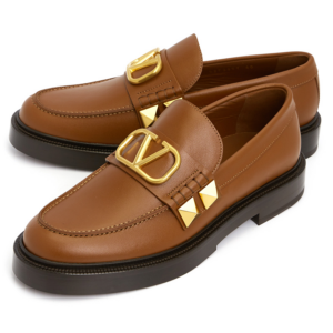 Giay Valentino Stud Signed 'Brown' S0F09ELI-L94