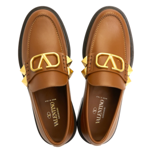 Giay Valentino Stud Signed 'Brown' S0F09ELI-L94