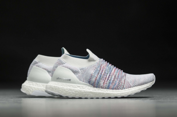 Giày Adidas Wmns Ultraboost Laceless 'White Multicolor'  B75857 - Ảnh 3