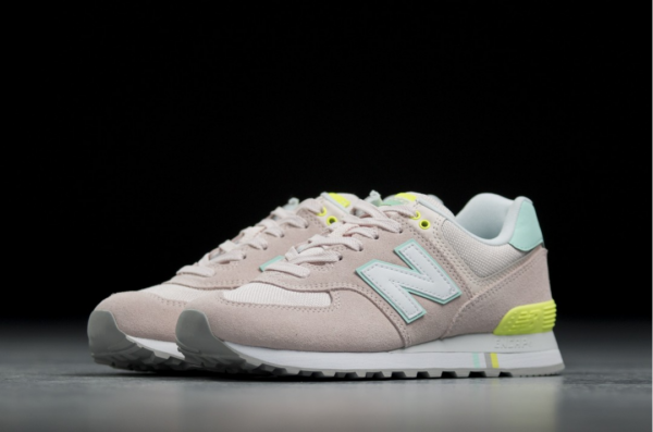 Giày New Balance 574 'Pink Mist Light Reef' WL574NSC - Ảnh 3