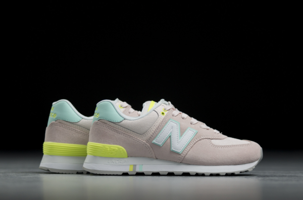 Giày New Balance 574 'Pink Mist Light Reef' WL574NSC - Ảnh 2