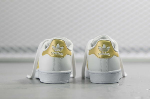 Giày Adidas Original Superstar 'White Gold' BB2870 - Ảnh 4