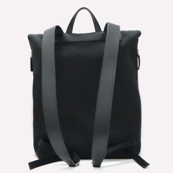 Balo Gucci Backpack Web Techno Canvas Black 619749 - Ảnh 3
