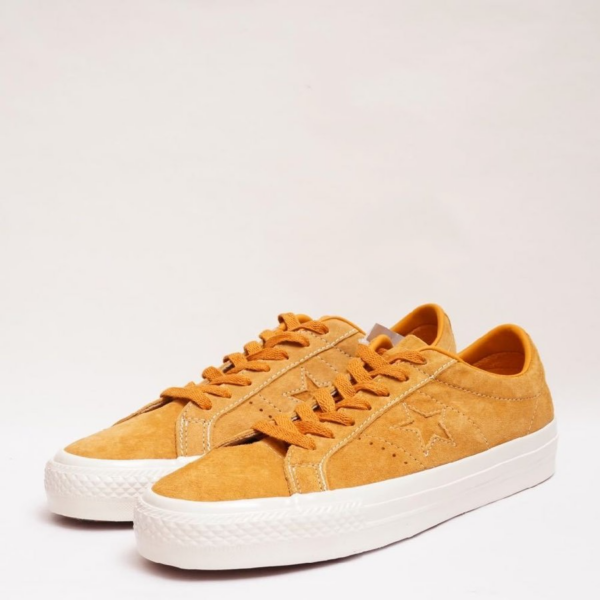 Giày Converse One Star Pro 'Saffron Yellow' 168653C - Ảnh 3