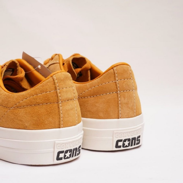 Giày Converse One Star Pro 'Saffron Yellow' 168653C - Ảnh 6