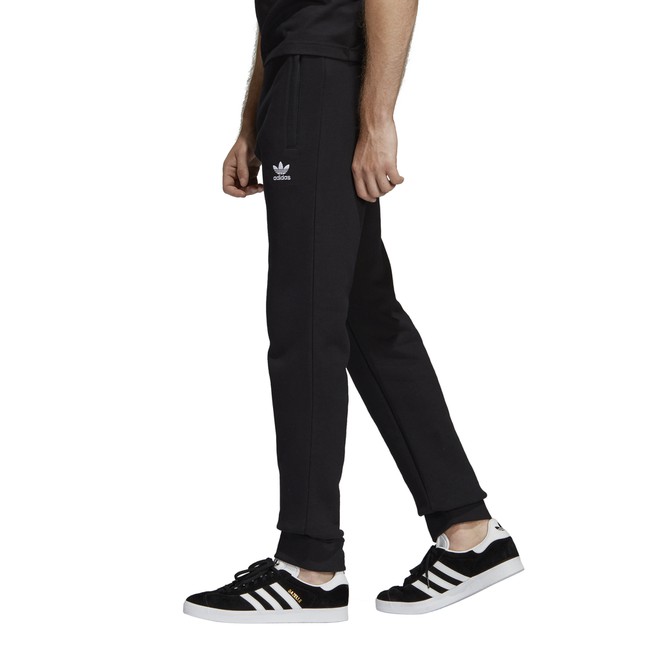 Quần Adidas LOUNGEWEAR Trefoil Essentials Pants Black DV1574 - Ảnh 2