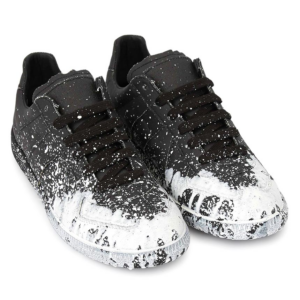 Giay Maison Margiela 'Black Spray White' S37WS0568-P4711-H5515