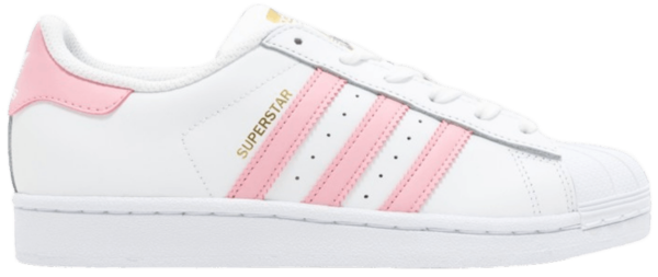 Giày Adidas Superstar 'White Pink' S81019