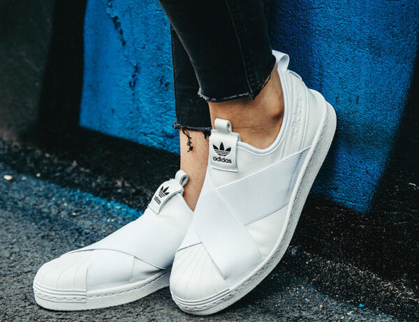 Giày Adidas Superstar Slip On 'Core White' S81338 - Ảnh 2