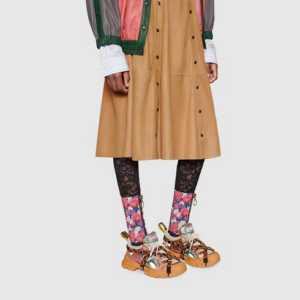 Alternative view of Giày Gucci Wmns Flashtrek Crystals 'Multi-Color Metallic' 537133-DOR60-8266