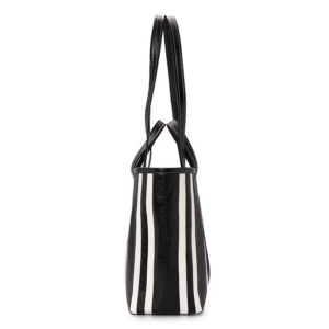 Tui Balenciaga Stripe Babes Medium East West Tote Bag 'Black' 671409-1VGAN-1090