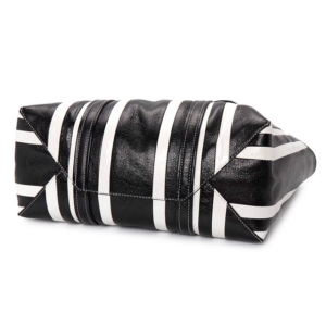 Tui Balenciaga Stripe Babes Medium East West Tote Bag 'Black' 671409-1VGAN-1090