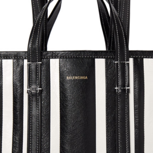 Tui Balenciaga Stripe Babes Medium East West Tote Bag 'Black' 671409-1VGAN-1090