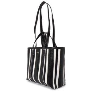 Tui Balenciaga Stripe Babes Medium East West Tote Bag 'Black' 671409-1VGAN-1090