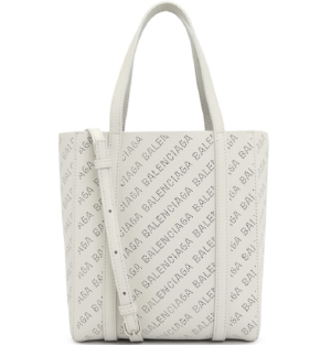 Tui Balenciaga Everyday 2x Small Logo Perforated Tote 'White' 551815-2VS3N-9062