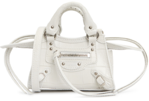 Tui Balenciaga Neo Classic Crocodile Tote 'White' 669537-23EFY-9016