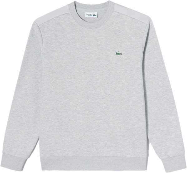Ao Lacoste Mesh Coloration Easy Crew Neck Sweatshirt 'Gray' SH964E-53G-CCA