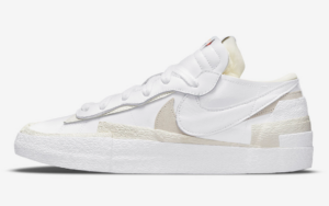 Alternative view of Giày Nike Blazer Low 'Sacai White' DM6443-100