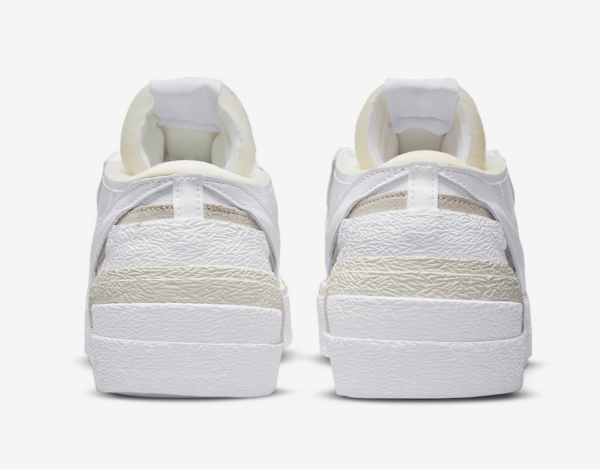Giày Nike Blazer Low 'Sacai White' DM6443-100 - Ảnh 6