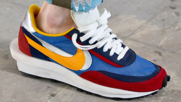 Giày Nike LD Waffle Sacai Blue Multi BV0073-400 - Ảnh 4