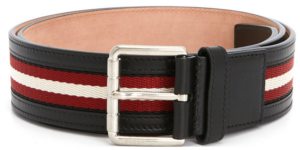 Thắt Lưng Bally Willford 'Black Red' WILFORD-40-M-66