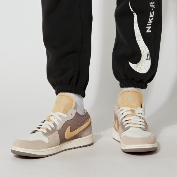 Giày Nike Air Jordan 1 Low SE Craft 'Taupe Haze' DN1635-200 - Ảnh 3