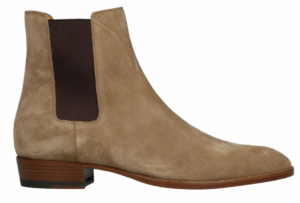 Giày Saint Laurent Wyatt Suede Chelsea Boot Tobacco 443208-BT300-9870
