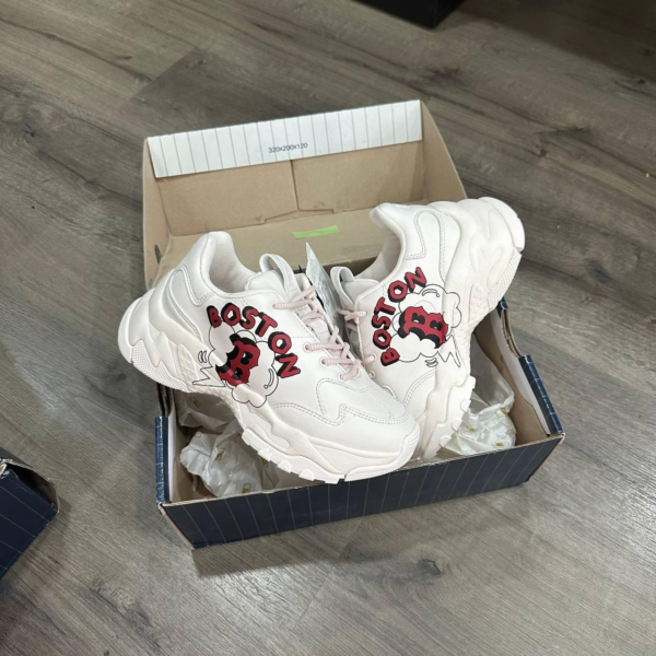 Giày MLB Big Ball Chunky Like Boston Red Sox 'White' 32SHCL111-43P - Ảnh 3
