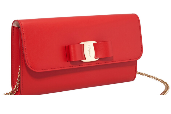 Túi Salvatore Ferragamo Vara Bow Shoulder Bag 'Red' 22D523-724791 - Ảnh 2