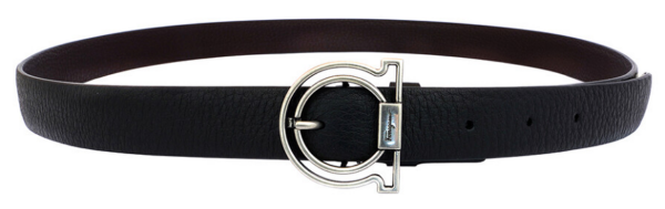 Thắt Lưng Salvatore Ferragamo Gancini 'Black' 728612