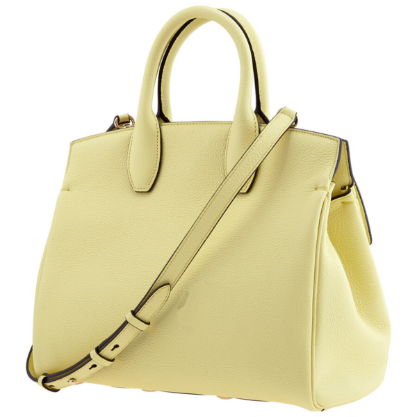 Túi Salvatore Ferragamo The Studio Leather 'Yellow' 21H159-744533 - Ảnh 3