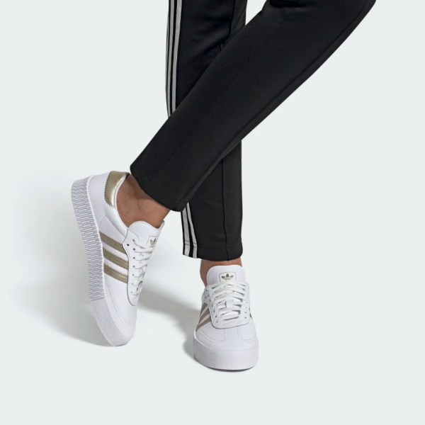 Giày Adidas Wmns Sambarose 'White Copper Metallic' FV4442 - Ảnh 2