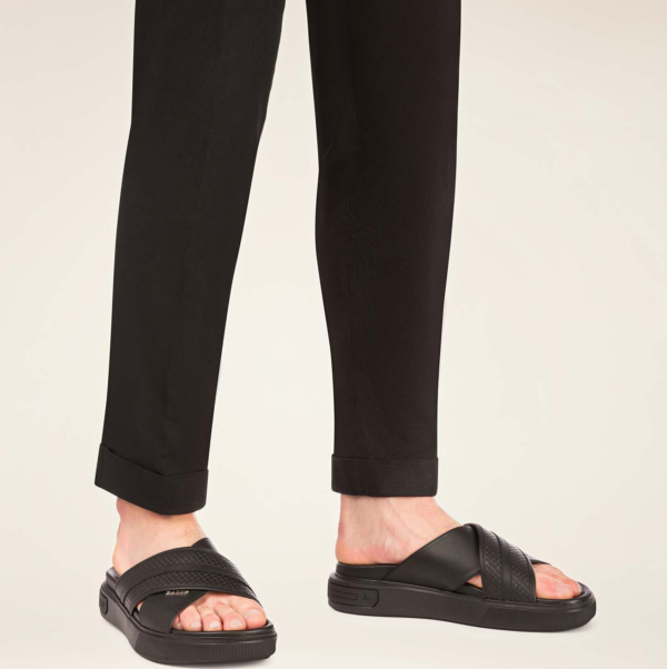 Dép Bally Jarko 'Black' JARKO-00 - Ảnh 2