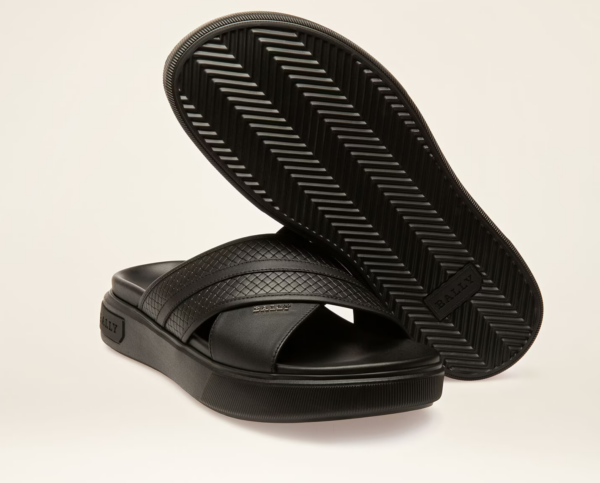 Dép Bally Jarko 'Black' JARKO-00 - Ảnh 3