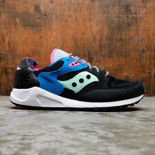 Giày Saucony X Boston Children's Hospital Jazz 4000 'Black Blue Pink' S70531-1 - Ảnh 3