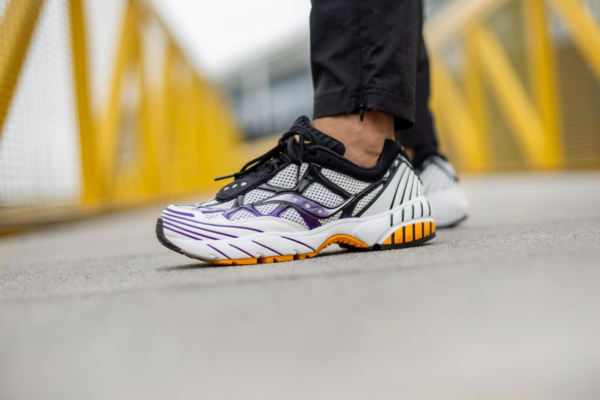 Giày Saucony Grid Web 'Purple Yellow' S70466-5 - Ảnh 7
