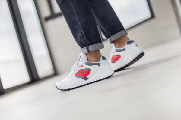 Giày Saucony Jazz 4000 'Grey Red' S70487-4 - Ảnh 8