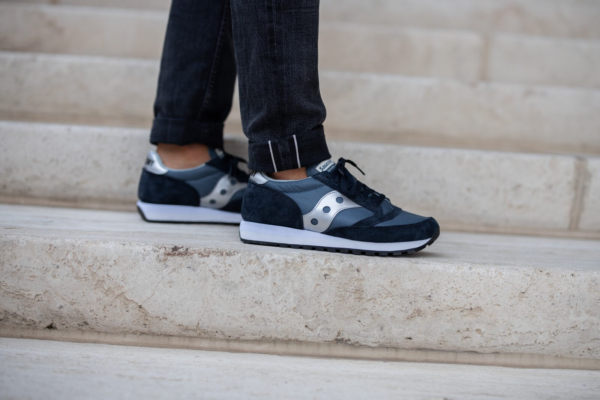 Giày Saucony Jazz 81 'Navy Silver' S70539-1 - Ảnh 4