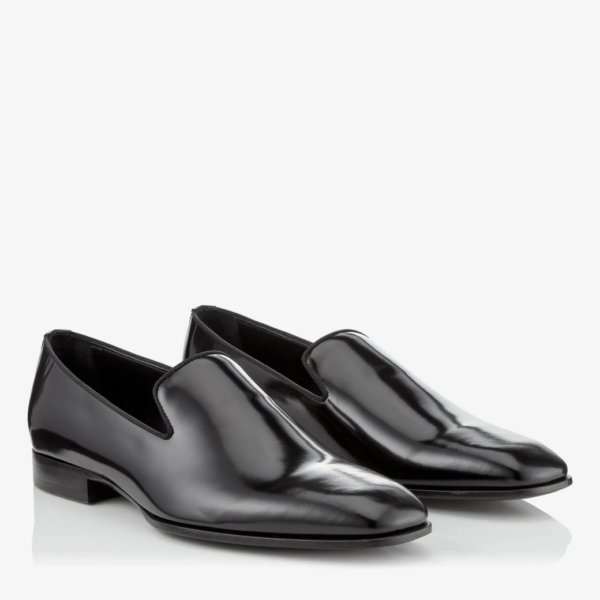 Giày Jimmy Choo Saul 'Black' SAULSIC010003 - Ảnh 2