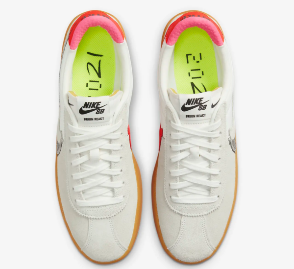 Giày Nike Bruin React T SB 'Rawdacious Summit White' CV5980-101 - Ảnh 2