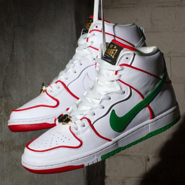 Giày Nike SB Paul Rodriguez x Dunk High 'Premium SB Boxing' CT6680-100 - Ảnh 4