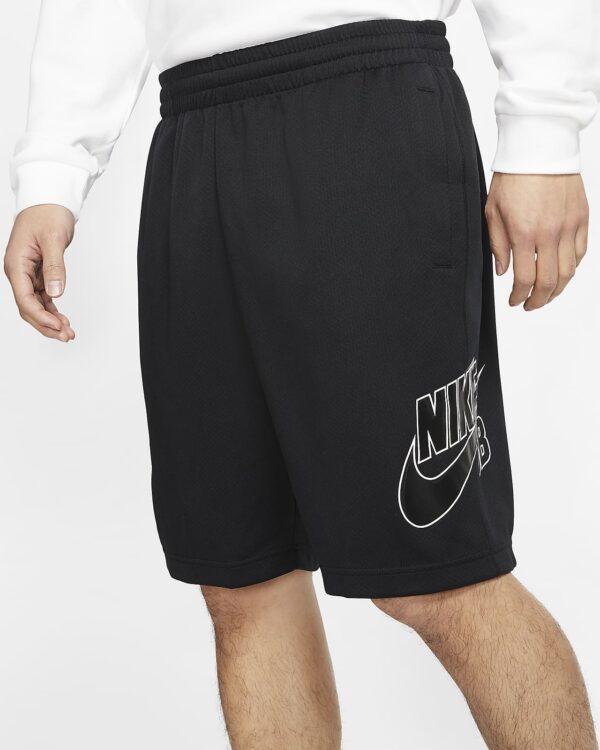 Quần Nike SB Sunday Mens Graphic Skate Shorts Black CI5852-010 - Ảnh 4